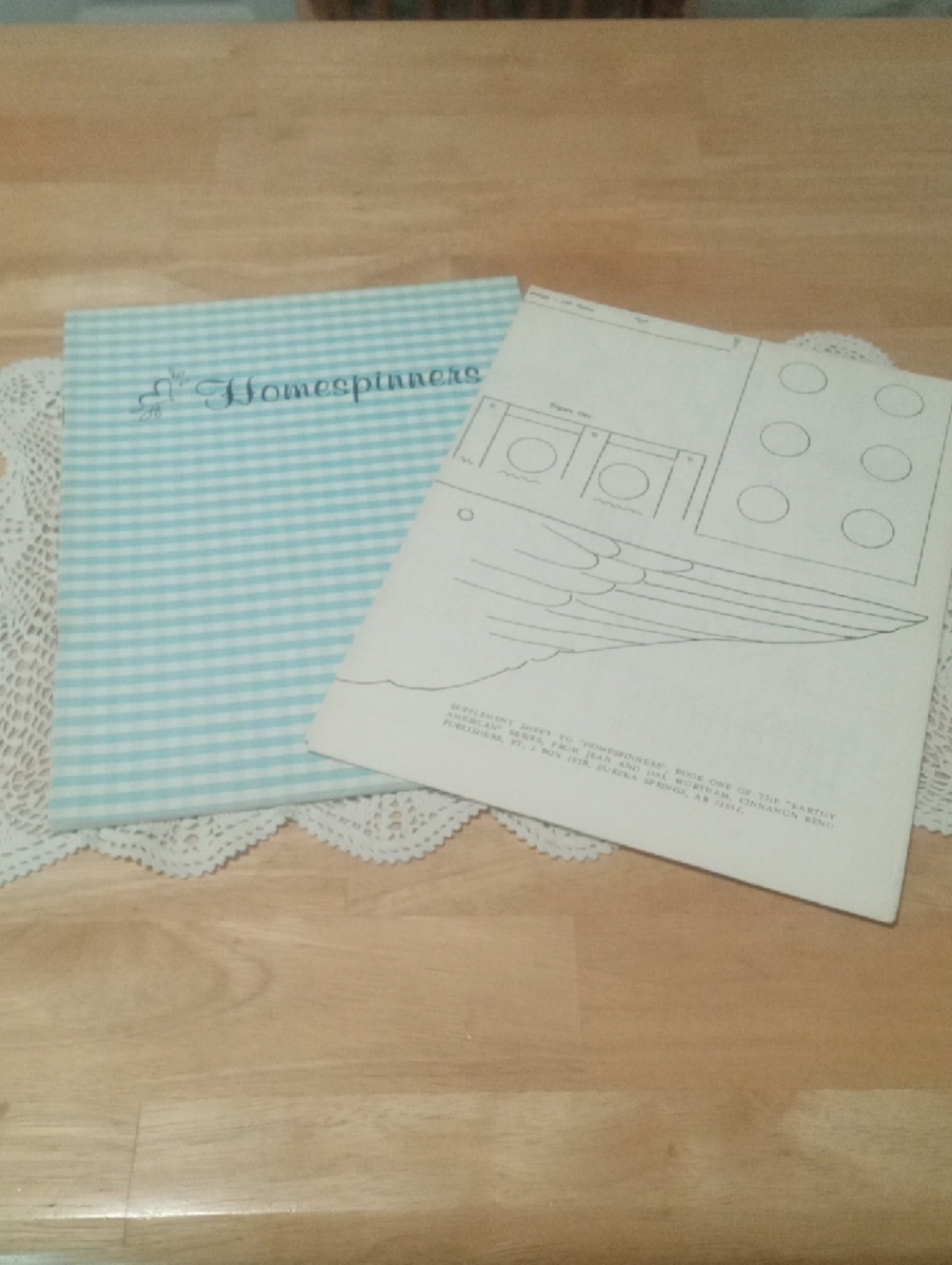 Vintage Homespinners Decorative Painting Booklet, Earthy American Series